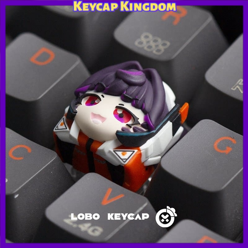 Pc Gaming Upgrades - OW คิริโกะ&ดี.วี.เอ รีซิ่น อาร์ติซาน คีย์แคป DIY