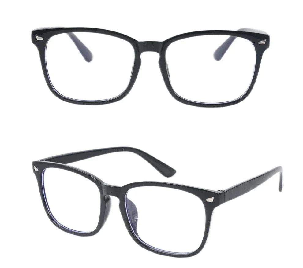 Gaming Glasses Blue Light - แว่นตากรองแสงสีฟ้า, อ่านหนังสือคอมพิวเตอร์/เล่นเกม/ทีวี/โทรศัพท์แว่นตาสําหรับธุรกิจอย่างเป็นทางการผู้หญิงผู้ชาย, anti Eyestrain & UV