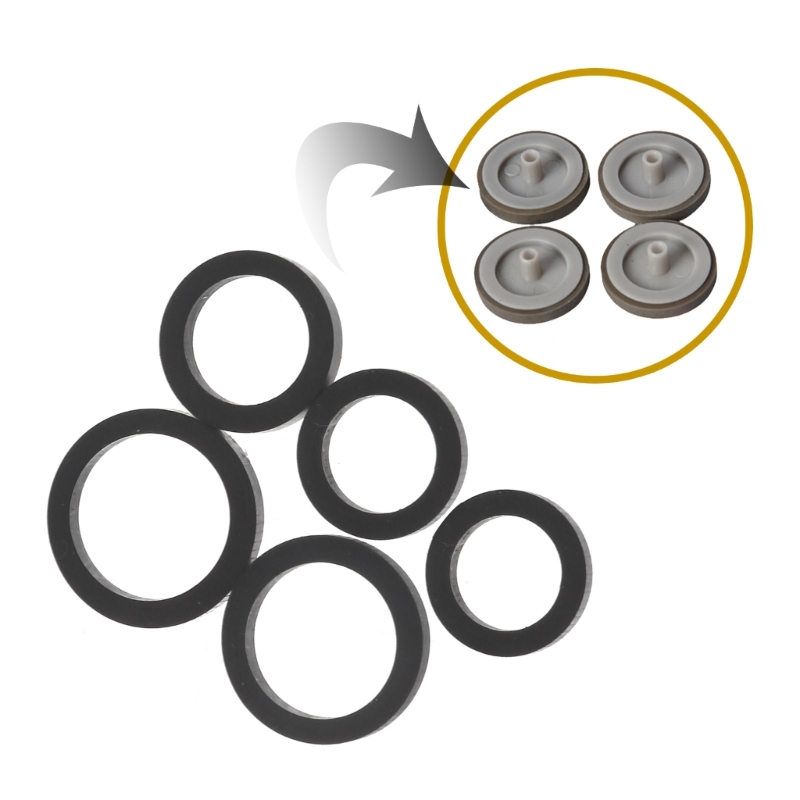 Stream Deck - 20PCS ผสมล้อไม่ได้ใช้งานเข็มขัด LOOP Idler Pulley แหวนยางสำหรับเทปคาสเซ็ทเทปบันทึกเสียง-สเตอริโอ