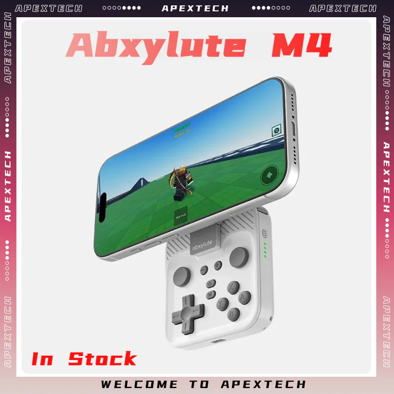 Pc Gaming On Android - Abxylute M4 จอยเกมแม่เหล็กสำหรับโทรศัพท์ - คอนโทรลเลอร์แบบพกพาสำหรับ IOS