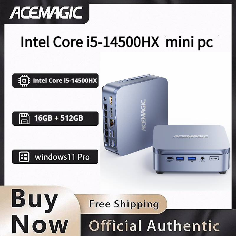 Pc Gaming Core I5 - ACEMAGIC Intel Core I5-14500HX มินิพีซี 32GB