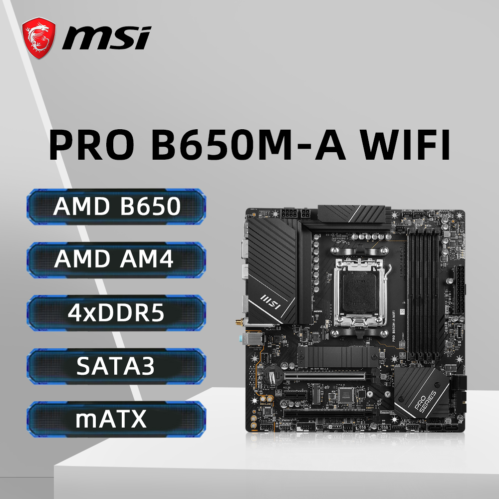 Pc Gaming Msi - เมนบอร์ด MSI PRO B650M-A WIFI รองรับซ็อกเก็ต