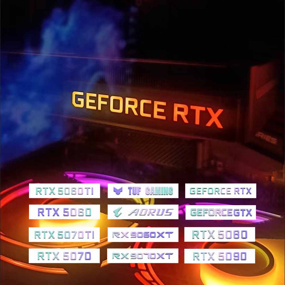 Pc Gaming Msi - แผงไฟ ARGB สำหรับ PC GPU สีขาว