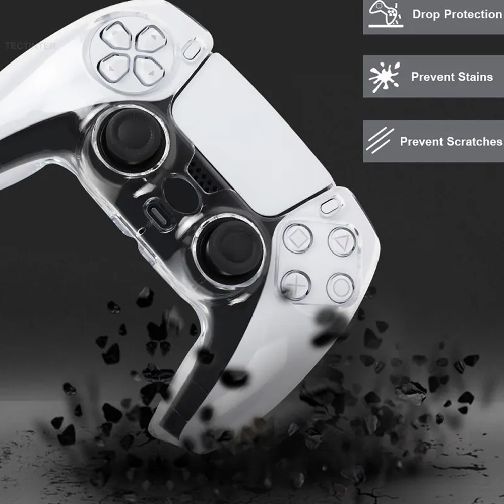 เคสใสสำหรับคอนโทรลเลอร์ PS5 ฝา - Pc Gaming Ps5 บทวิจารณ์และราคา