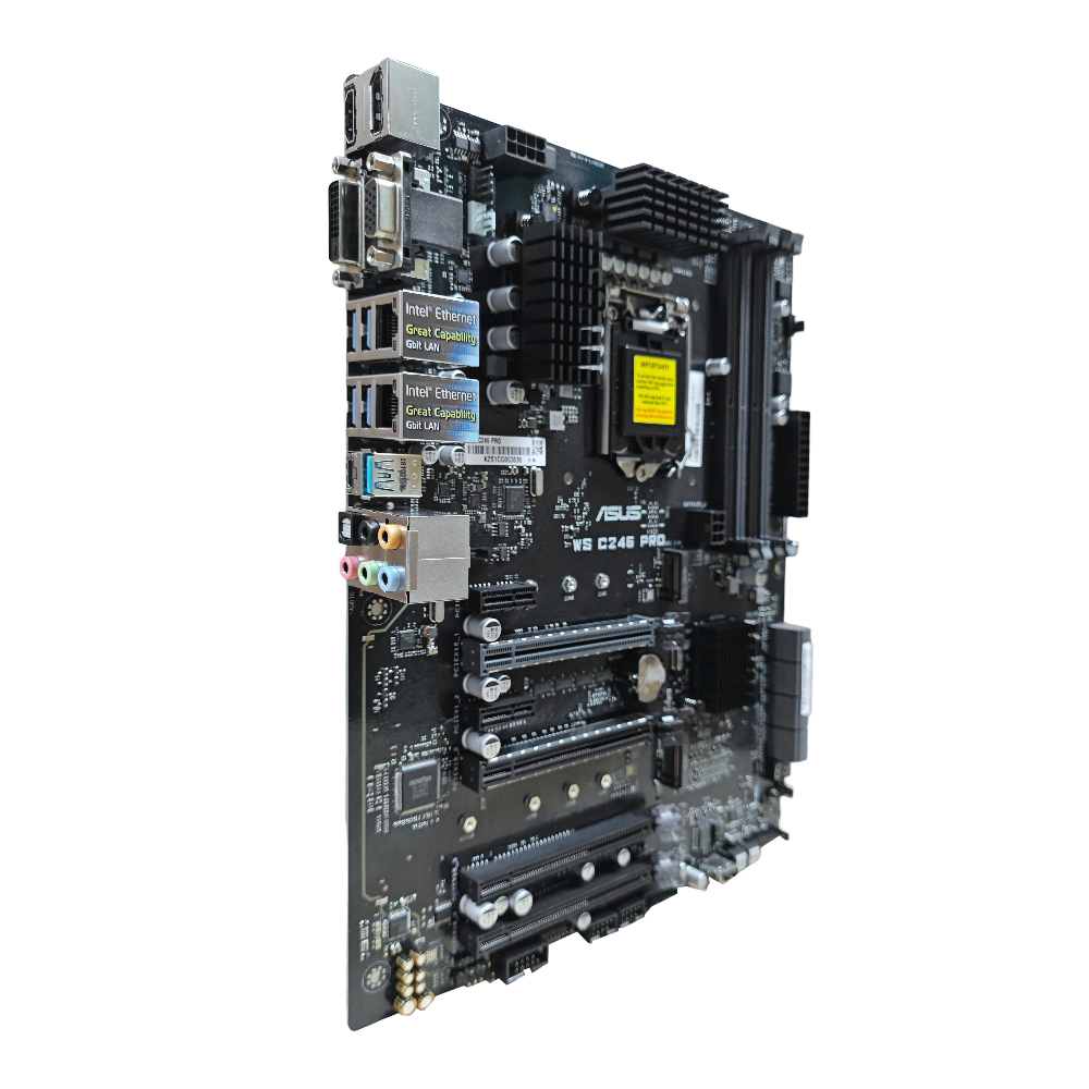 ASUS WS C246 PRO ATXเมนบอร์ดIn - Intel Cpu Core I9 บทวิจารณ์และราคา