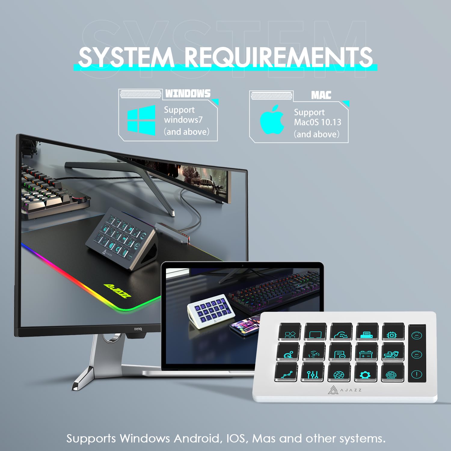 ATTACK SHARK x AJAZZ AKP153 ST - Stream Deck บทวิจารณ์และราคา