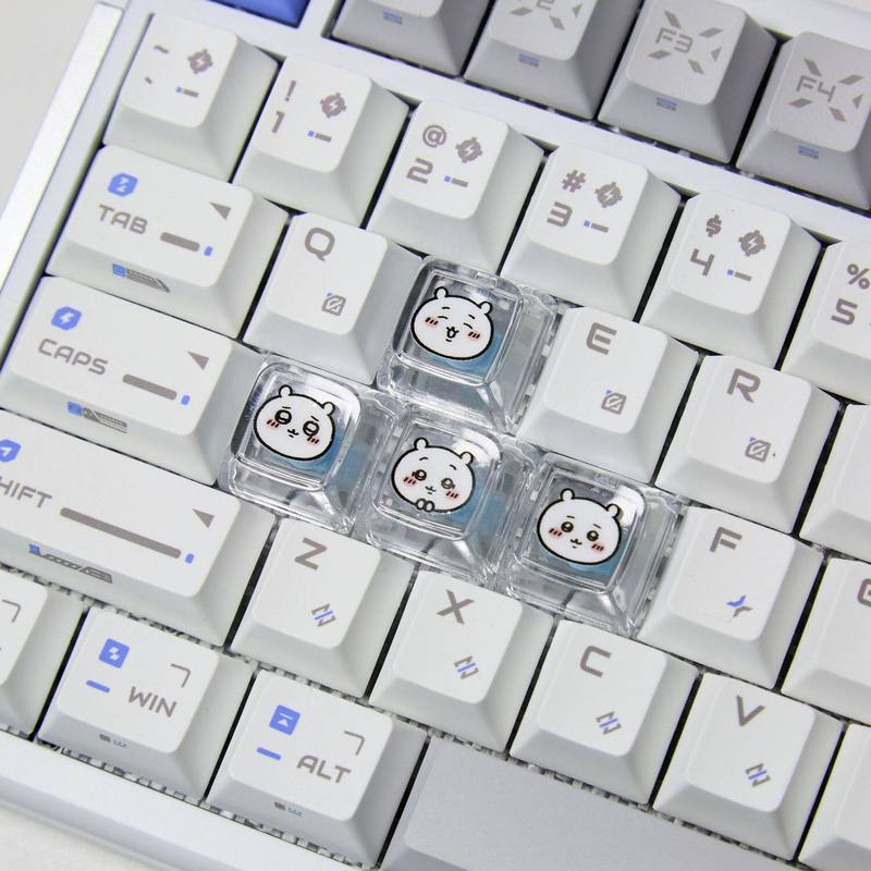 ชิคาวะ 4 ชิ้น คีย์แคปแบบโปร่งแ - Pc Gaming Gratis บทวิจารณ์และราคา