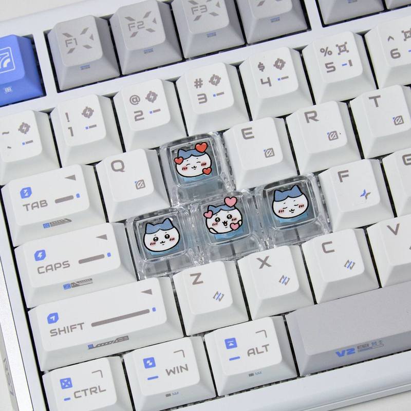 ชิคาวะ 4 ชิ้น คีย์แคปแบบโปร่งแ - Pc Gaming Gratis บทวิจารณ์และราคา