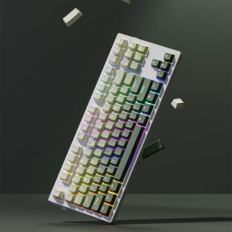 สีเขียวองุ่น Top-lit RGB Backl - Pc Gaming Gratis บทวิจารณ์และราคา