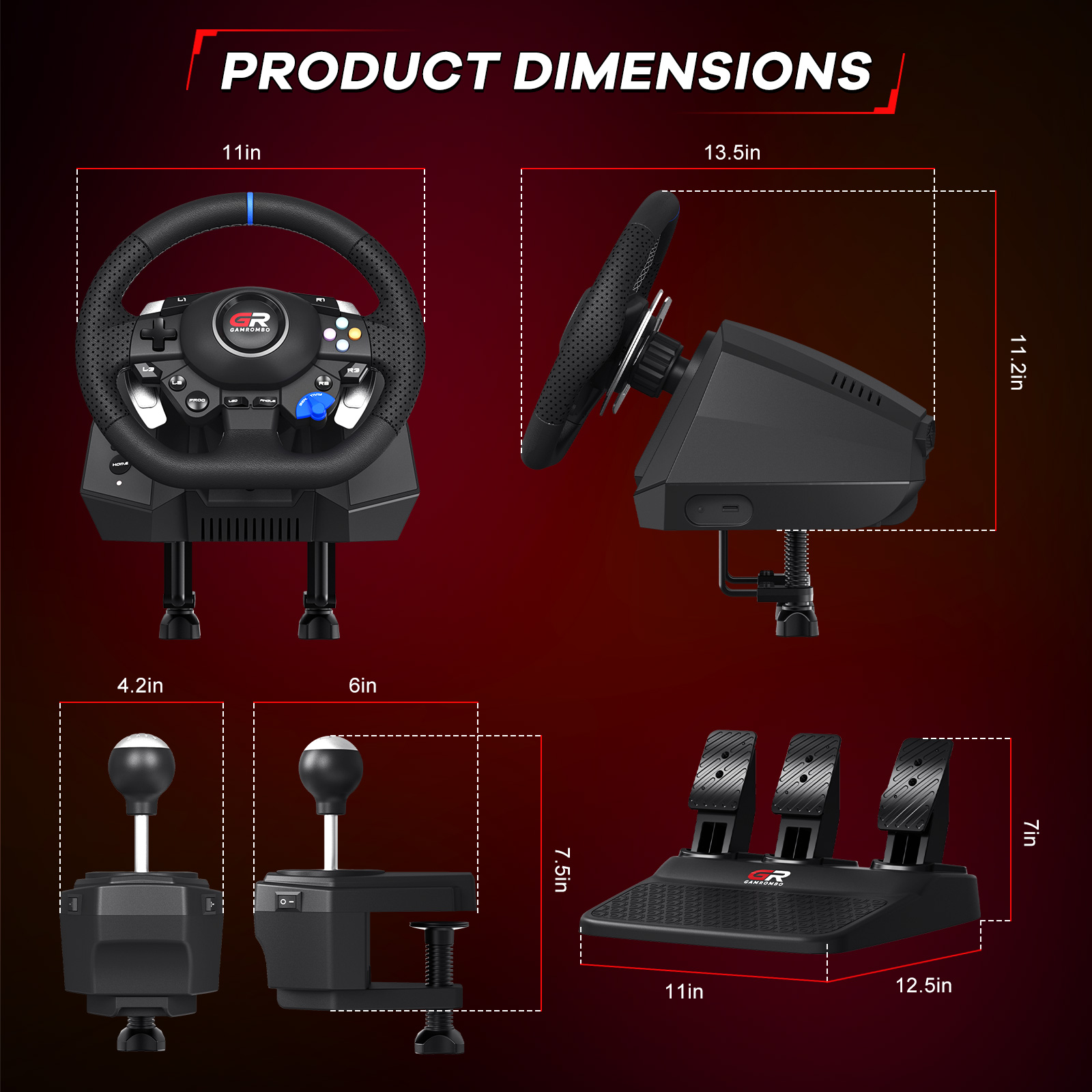 พวงมาลัยเกมมิ่ง F127 สำหรับ PS - Pc Gaming Ps5 บทวิจารณ์และราคา