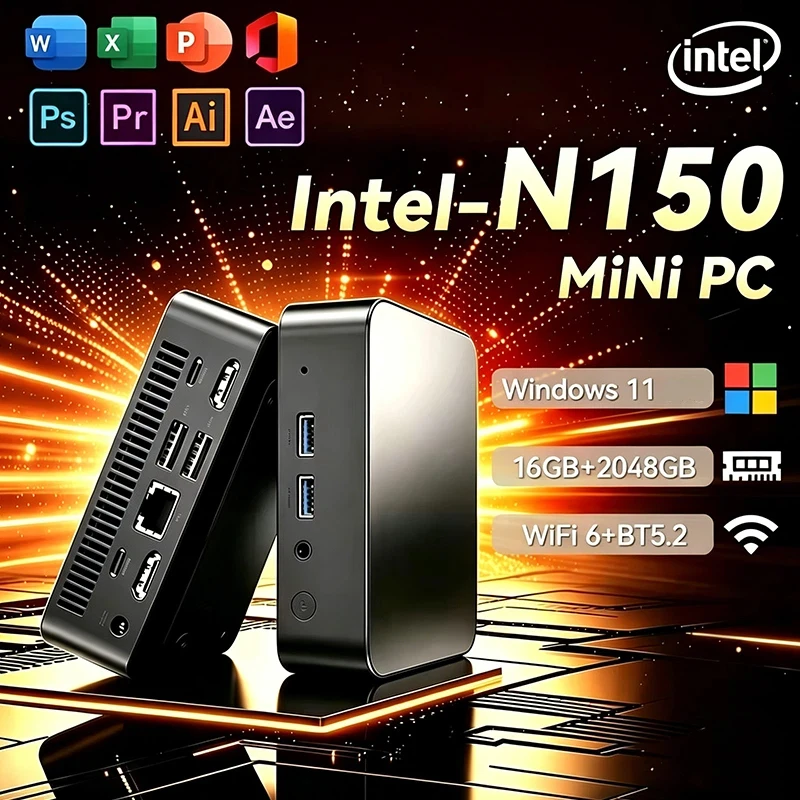 มินิพีซีรุ่นใหม่ Windows 11 In - Pc Gaming Compact บทวิจารณ์และราคา