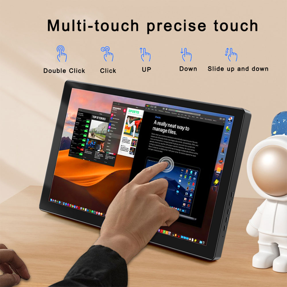 10.1 นิ้วจอภาพแบบพกพา 1920*120 - Pc Gaming On Android บทวิจารณ์และราคา