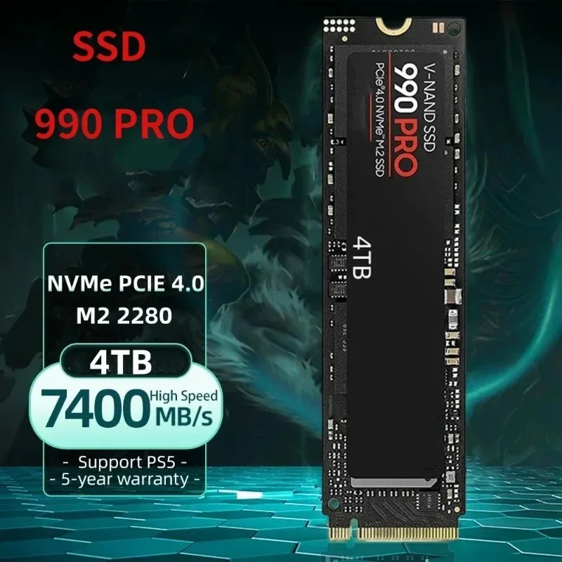 SSD แท้ 990 PRO NVMe M.2 2280  - Pc Gaming Ps5 บทวิจารณ์และราคา